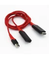 1080p Hdmi 2 İn1 Cast Telefondan Tv Wireless Dönüştürücü Adaptör-(5775)