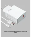 120 Watt Güçlü Hızlı Şarj Adaptörü Huawei P30 P40 Mate 20 Pro Uyumlu