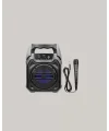 15W Güçlü Ses Çıkışlı Bluetooth Hoparlör FM Radyo ve Mikrofon Destekli