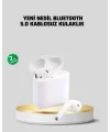 2. Nesil Bluetooth 5.0 Kablosuz Kulaklık Su Geçirmez HD Ses