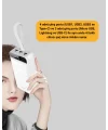 22.5W PD Destekli Taşınabilir Şarj Cihazı Çoklu Çıkışlı Model Powerbank