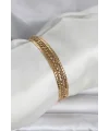 316L Çelik Gold Renk 3lü Kadın Bileklik