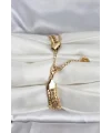 316L Çelik Gold Renk 3lü Kadın Bileklik