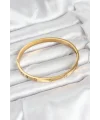 316L Çelik Gold Renk 65 mm Kadın Kelepçe Bileklik