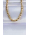 316L Çelik Gold Renk Arpa Model Kolye