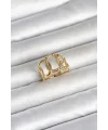 316L Çelik Gold Renk Samanyolu Model Kadın Yüzük