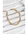 316L Çelik Gold Renk Zincir Erkek Bileklik