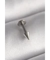 316L Çelik Gümüş Renk Çivi Model Piercing
