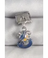 316L Çelik Gümüş Renk Sallantı Kova Burç Model Nomination Charm