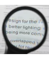 3 Led Işıklı 3x75 Mm 45x22 Mm  El Büyüteç