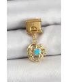 316L Çelik Sallantılı Ay Ve Güneş Model Gold Renk Nomination Charm