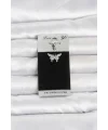 316L Cerrahi Çelik Kelebek Model Göbek Piercing