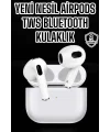 3.Nesil TWS Bluetooth Kulaklık Mikrofonlu ANC Özelliği Dokunmatik Kontrol