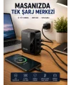 4 Cihazı Aynı Anda Destekleyen Şarj İstasyonu