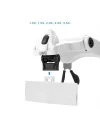 5 Lens 1.0x3.5x, 2led Işıklı  Ile Ayarlanabilir Gözlük Büyüteç9892b2