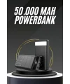 50.000 Mah Led Dijital Göstergeli USB Çıkışı Powerbank