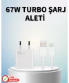 67 Watt Güçlü Şarj Aleti Samsung S23 Ultra S24 Uyumlu