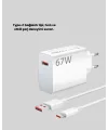 67 Watt Type C Hızlı Şarj Başlık Xiaomi Black Shark Uyumlu