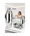 750 ml Inox Shaker - Kokteyl Karıştırma Kabı  Süzgeçli Bar Shaker Paslanmaz Çelik