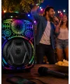 8 İnç Taşınabilir Karaoke Hoparlör Mikrofonlu RGB Işıklı Bluetooth Speaker