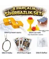 8’li Sihirbazlık Seti (kibrit, Defter, Halka, Kupa, İp, 3’lü Kart)
