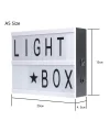 A5 Led Işıklı Yazı Panosu Lightbox