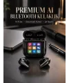 AI Destekli Dokunmatik Ekranlı Kablosuz Bluetooth Kulaklık