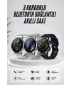 Akıllı Saat Amoled Ekran Bluetooth Bağlantılı Sesli Görüşme Nabız Ölçer