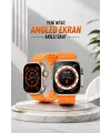 Akıllı Saat Android ve İOS Uyumlu 49 MM NFC Özelliği GPS Takibi