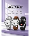 Akıllı Saat Bildirim Görme Sesli Görüşme Çoklu Kordon GPS Takibi