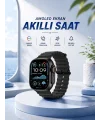 Akıllı Saat Bluetooth Bağlantılı NFC ve GPS Uyumlu Nabız Ölçer Sesli Görüşme