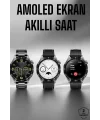 Akıllı Saat Metal Kordonlu GPS ve NFC Uyumlu Arama Cevaplayan
