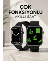 Akıllı Saat Tema Değiştirme Uyku ve Sağlık Takibi Sesli Asistan Bildirim Görme