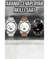 Akıllı Saat Titreşimli Amoled Ekran Uyku ve Sağlık Takibi Sesli Görüşme