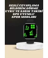 Akıllı Saat Wireless Şarj Yüksek Çözünürlüklü Müzik Dinleme Sesli Cevaplama