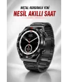 Akıllı Saat Yeni Nesil Bluetooth Bağlantılı Uyku ve Sağlık Takibi NFC ve GPS