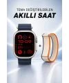 Akıllı Saat Yeni Nesil Sesli Asistan Uyku ve Sağlık Takibi Adımsayar