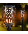 Alev Efektli Solar Bahçe Lambası (51 Cm)
