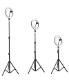 ALLY 10 İnch  Halka Led Tripod(1.30M)Youtuber Video Selfie Stüdyo Makyaj Işığı-(5775)