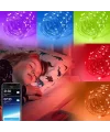 ALLY 10MT 100 LED RGB Bluetooth Telefonla Kontrol Edilen Usb Led Lamba İos-Android-(5775)