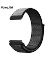 ALLY 20MM Huawei Watch Galaxy Watch Classic Kayış Kordon Nylon Loop-(5775)