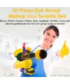 ALLY 31 Parça Çok Amaçlı Ev Banyo ve Araç Matkap Ucu Temizlik Seti-(5775)