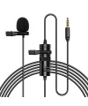ALLY 3.5MM Universal Lavalier Kablolu Yaka Mikrofonu 6 Metre-(5775)