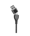 ALLY 3in1 Type-C + USB To Lightning + Type-c + Micro Usb Şarj ve Data Kablosu-(5775)