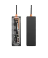 ALLY 6in1 Type-c To USB3.0 + USB2.0 + Type-c PD 100W + SD + TF + HDMI  Çoğaltıcı Transparan Hub-(5775)