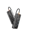 ALLY 8in1 Type-c To USB3.0 + USB2.0 + Type-c + PD + HDMI + SD + TF + Ethernet Çoğaltıcı Transparan H-(5775)