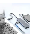 ALLY ADS-309D 4 Portlu USB+Type-C USB 3.0 Çoklayıcı Data HUB Adaptör-(5775)