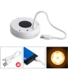 ALLY Akıllı Led Sensorlu Otomatik Usb Şarj Edilebilir Gece Lambası Led-(5775)