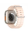 Ally Apple Watch 7-8 45mm 6-5-4 44mm Watch Ultra 49mm Marine Silikon Kayış Kordon 3-2-1 42mm-(5775)