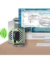 ALLY Çift Bant 600 Mbps 2.4 GHz +5 GHz USB Kablosuz Wifi Adaptör-(5775)